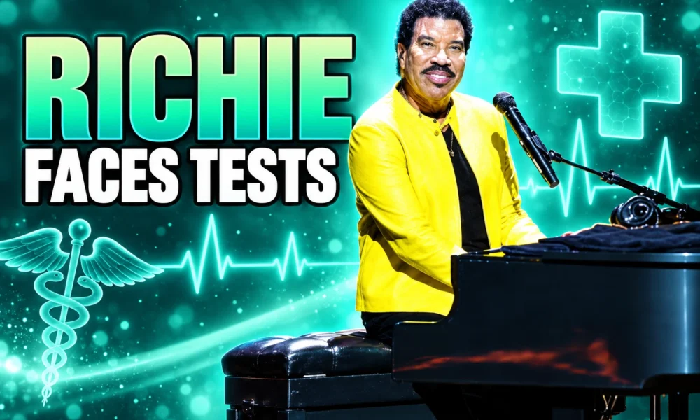 Lionel Richie heart tests after Muny concert