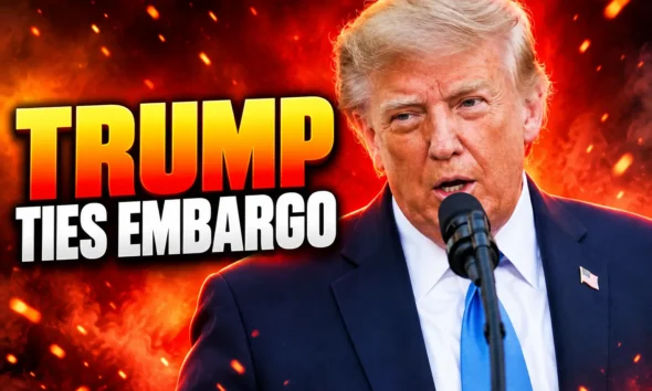 Trump ties trade embargo to Fed rate cut