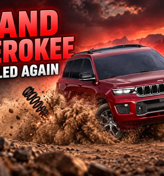 Jeep Grand Cherokee third rear coil spring recall
