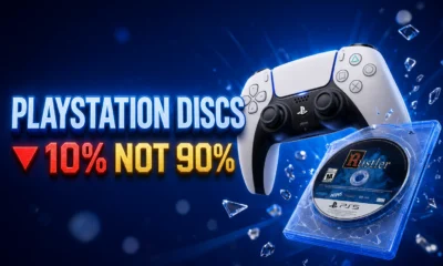 Sony DADC PlayStation disc production 10 percent 2028