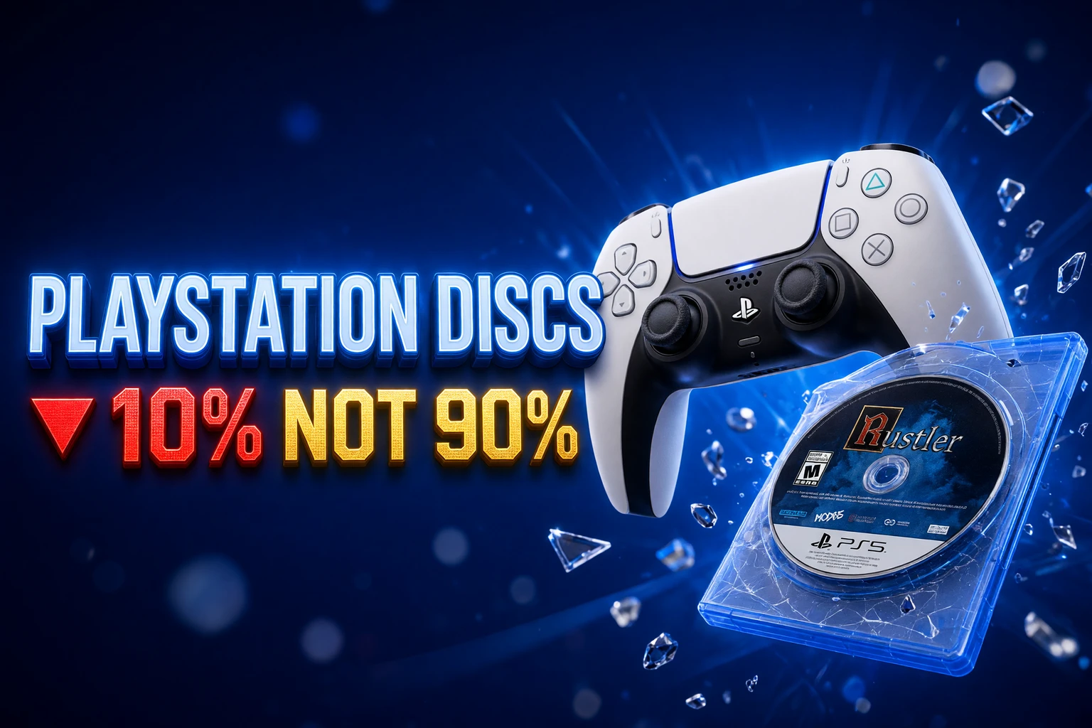 Sony DADC PlayStation disc production 10 percent 2028