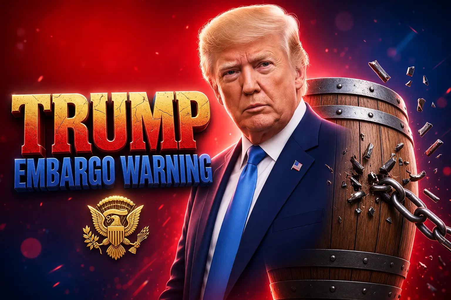 Trump embargo threat unless Federal Reserve cuts rates