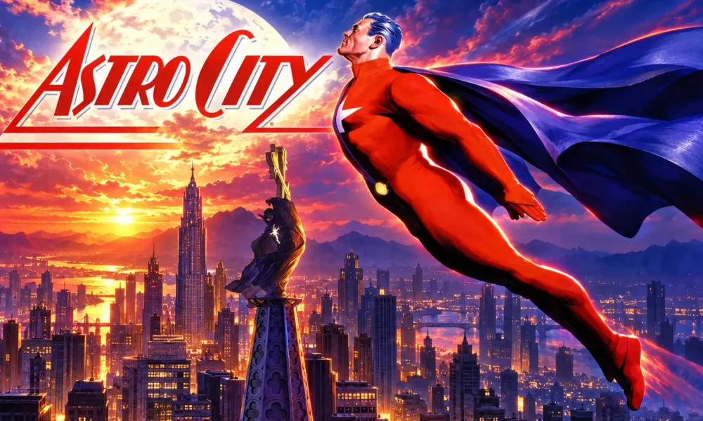 Astro City 1995 superhero wager still in print