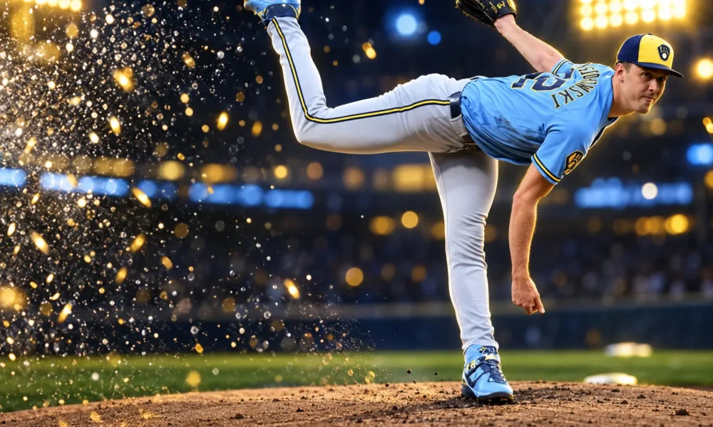 Brewers clinch fourth straight NL Central title