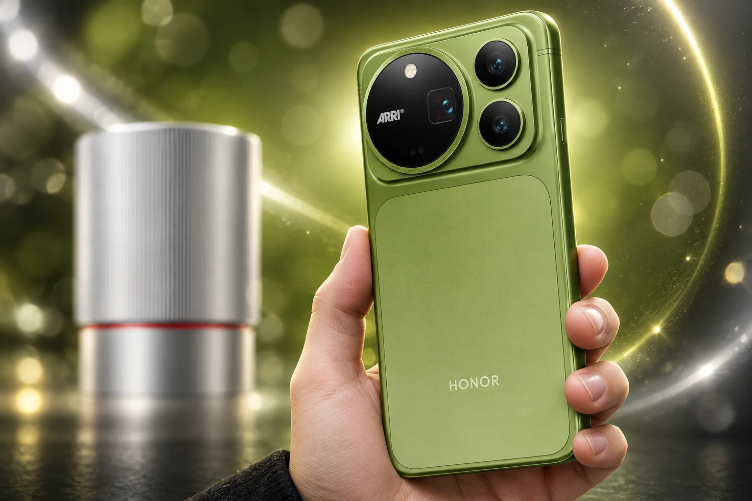 Honor Magic 9 square 55MP Agile Eye selfie camera