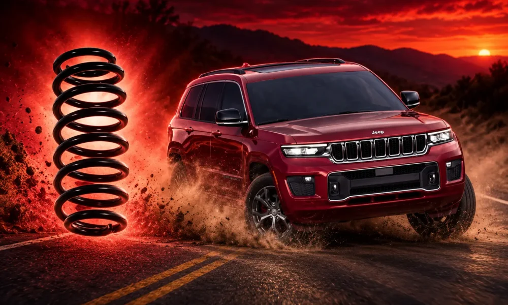 Jeep Grand Cherokee third recall loose coil springs