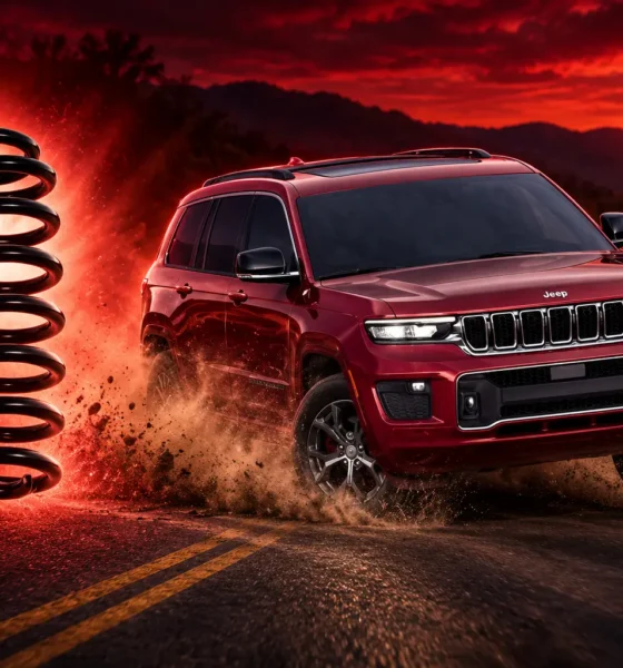 Jeep Grand Cherokee third recall loose coil springs