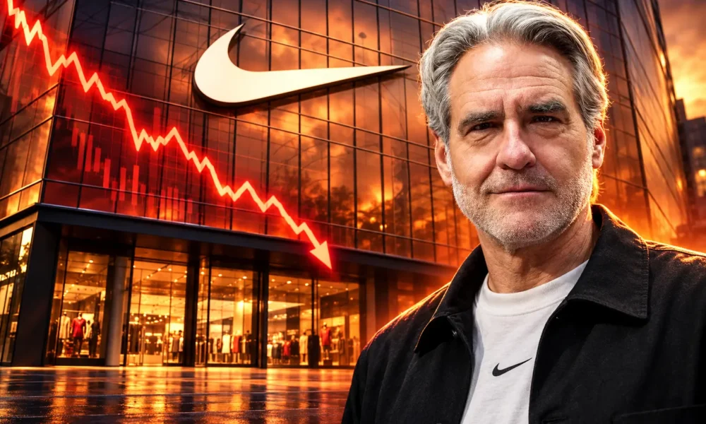 Nike shares fall 10.30% after weak sales