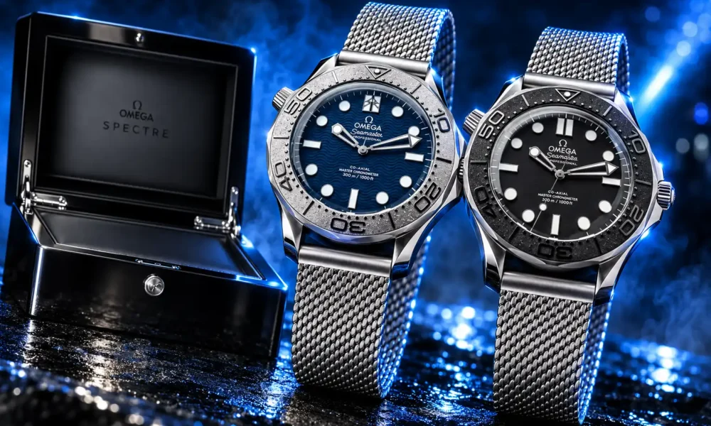 Omega Spectre Seamaster matches Bond at 8600