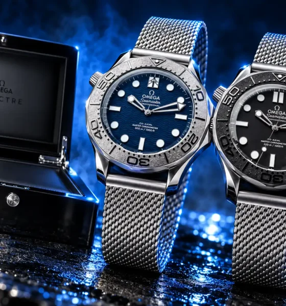 Omega Spectre Seamaster matches Bond at 8600