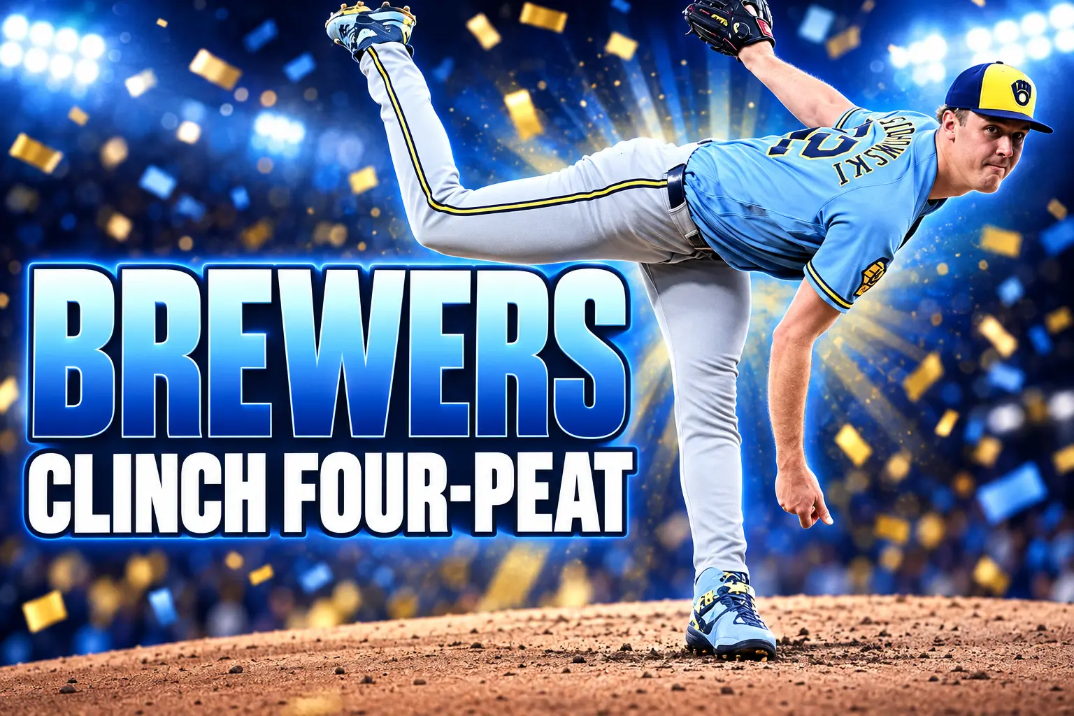 Brewers first NL Central four-peat Misiorowski clincher
