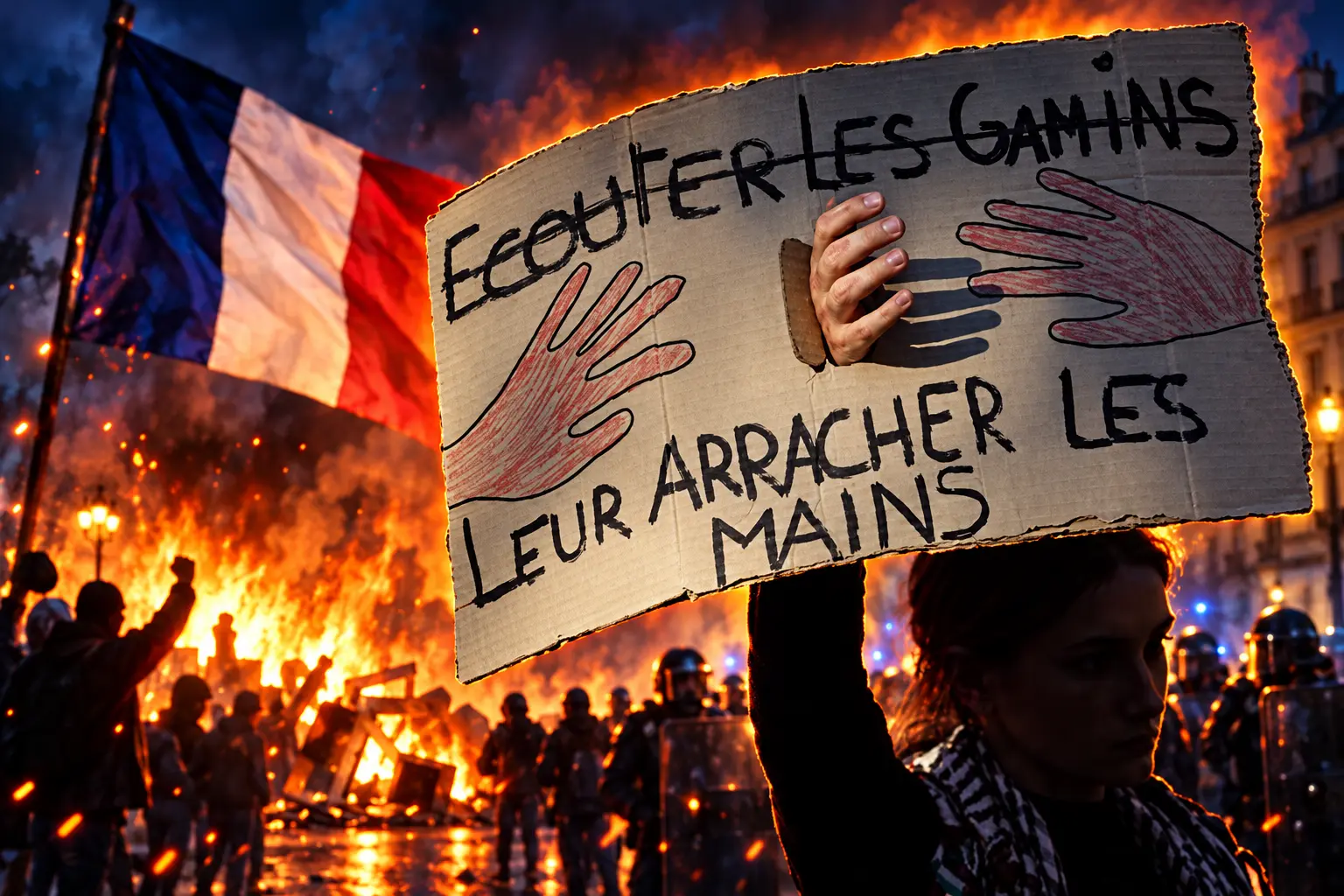 France pauses lycée stun grenades after Lens