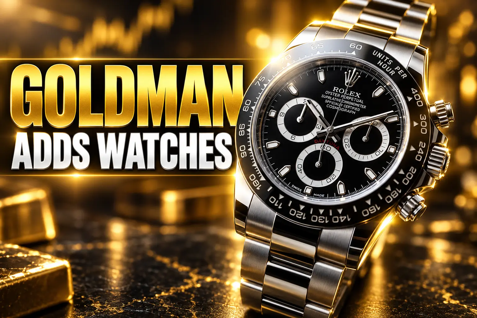 Goldman Sachs watch collecting guide for private clients