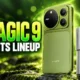 Honor Magic 9 square 55MP Agile Eye selfie camera
