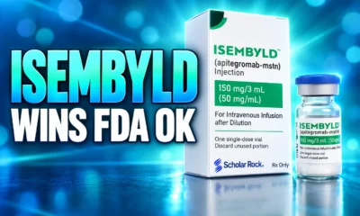 Isembyld apitegromab FDA approval for SMA muscle loss