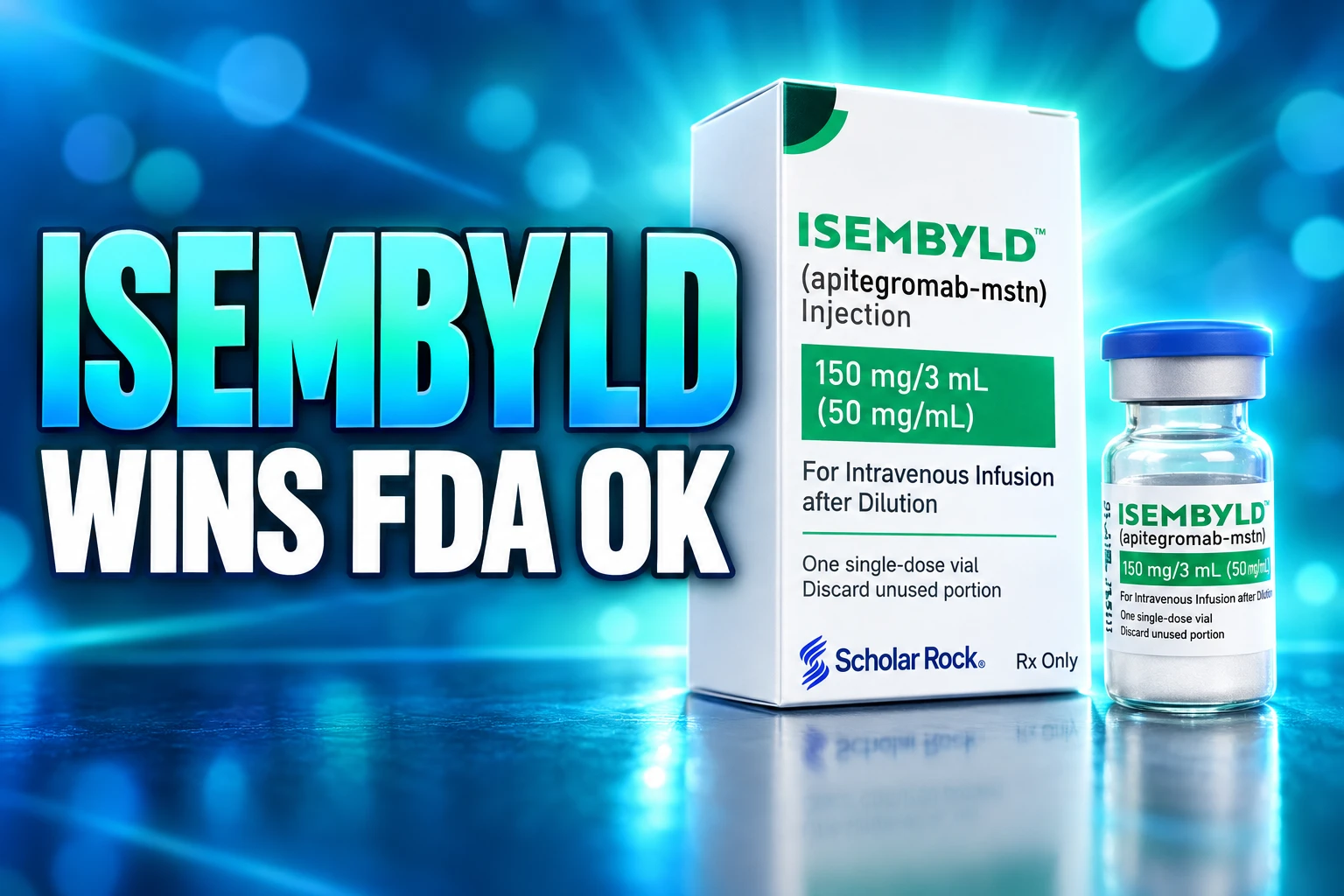 Isembyld apitegromab FDA approval for SMA muscle loss